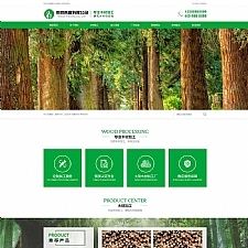 (PC+WAP) 绿色木材加工企业网站源码 pbootcms木材木业网站模板